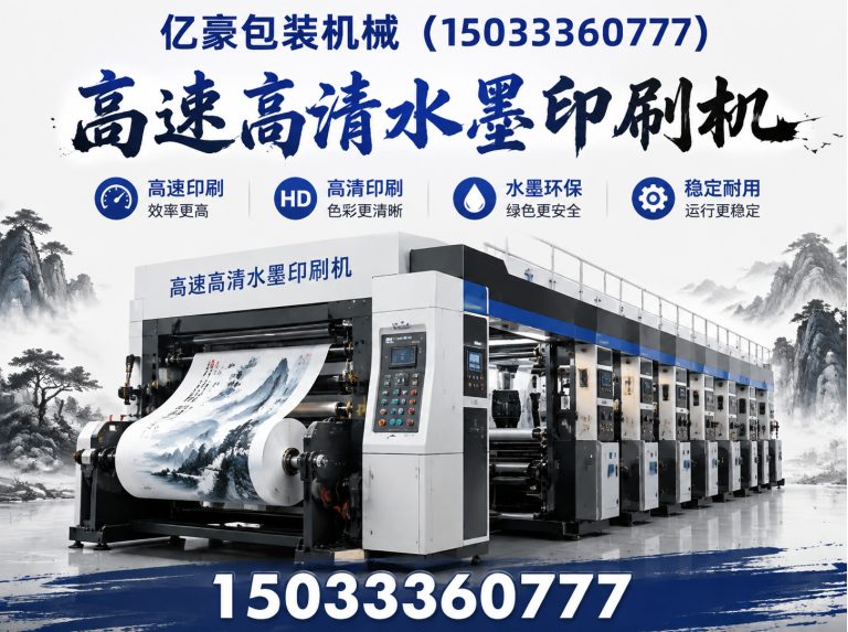 肃宁县水墨印刷机展示图